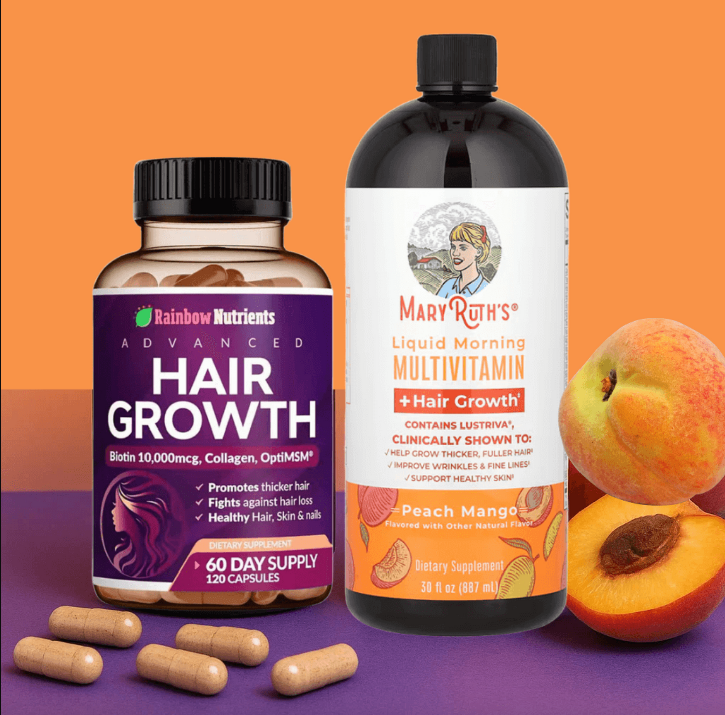 Combo poderoso Multivitamínico + Hair Growth + REGALO GRATIS 🎁