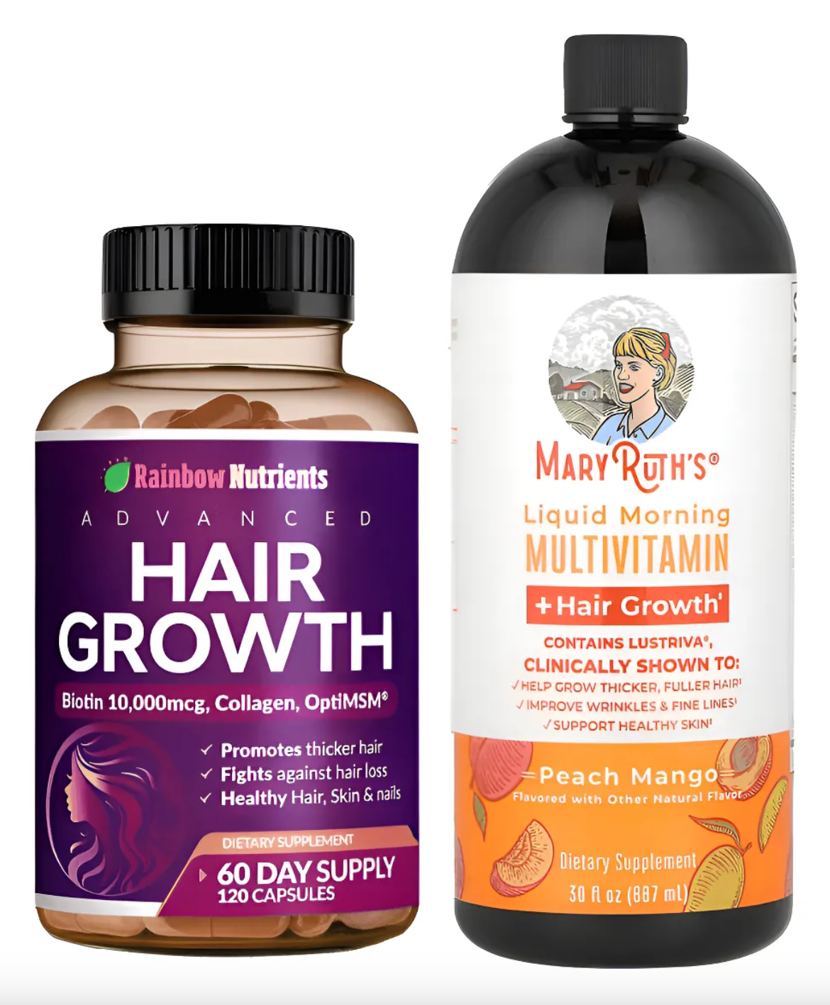 Combo poderoso Multivitamínico + Hair Growth + REGALO GRATIS 🎁