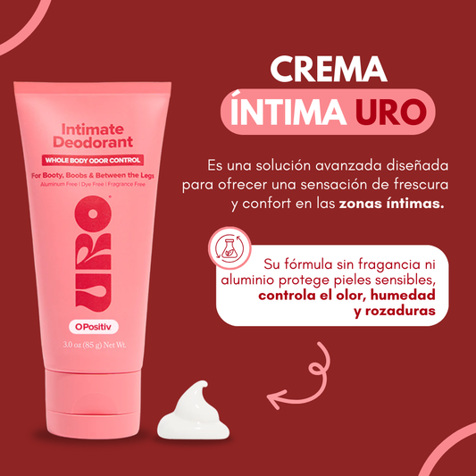 🌿✨ URO – Desodorante Íntimo y Corporal en Crema