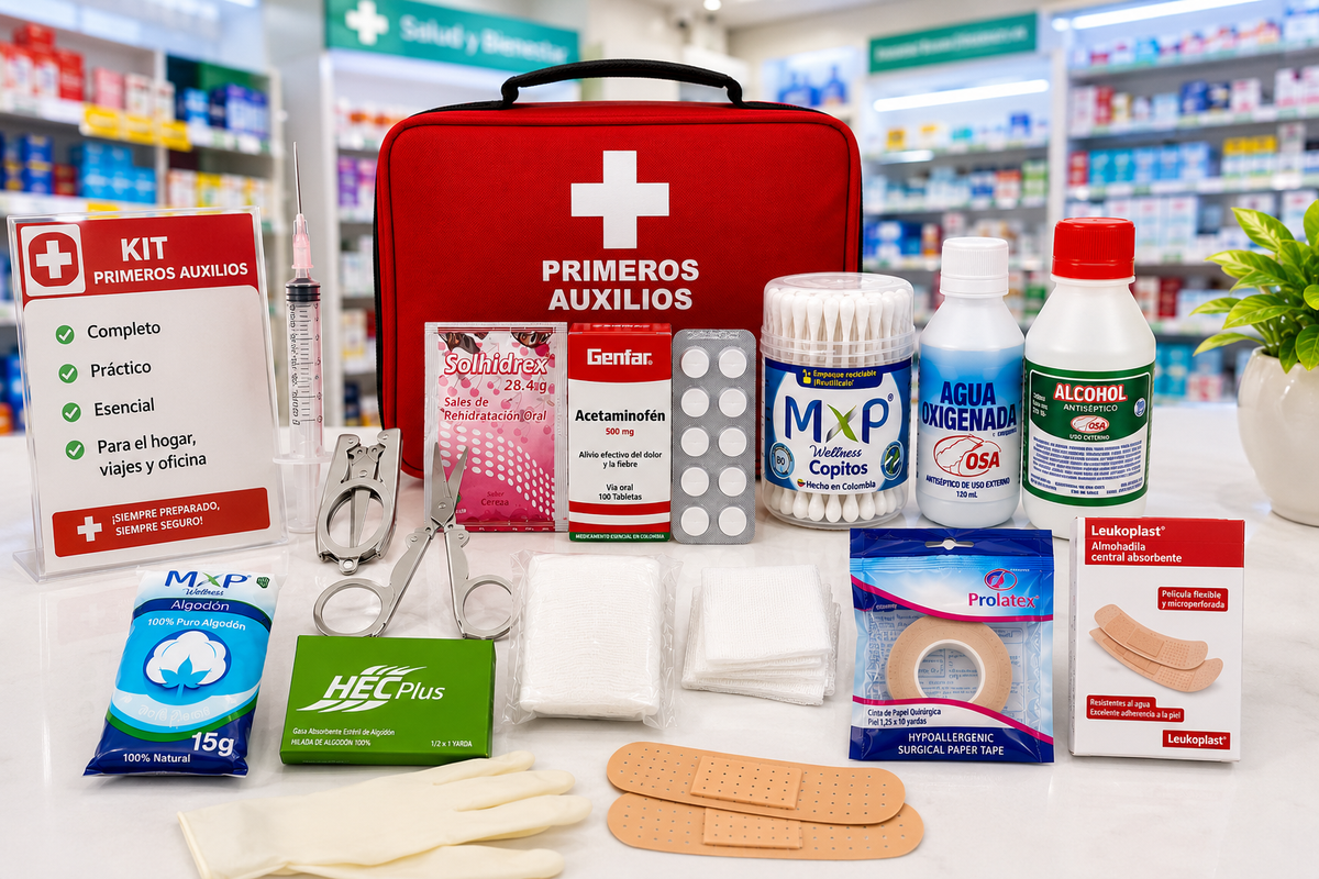 🩹 Kit Médico de Primeros Auxilios