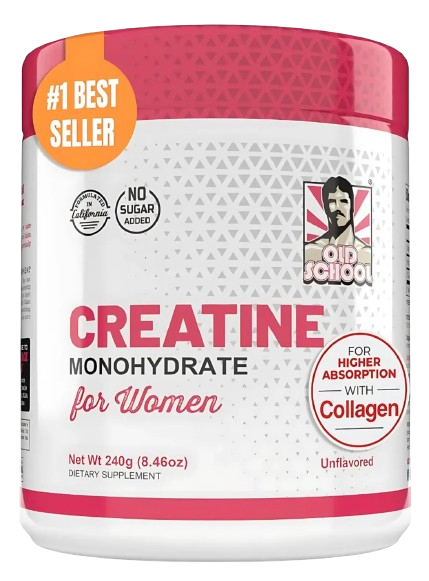 💪 Creatina Monohidratada para mujeres - OLD SCHOOL