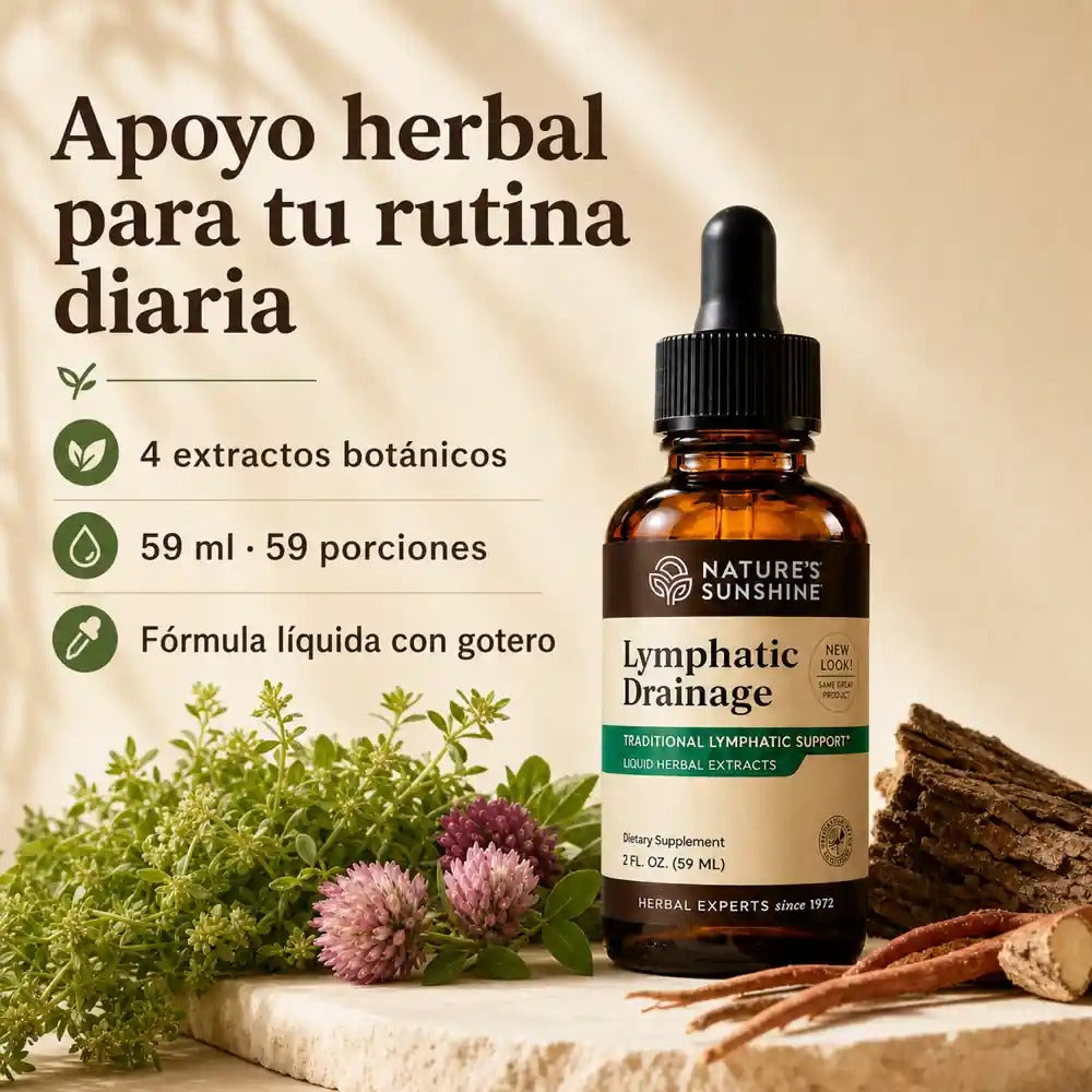 KIT DRENAJE LINFÁTICO NATURES SUNSHINE